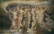 Elihu Vedder The Pleiades oil painting